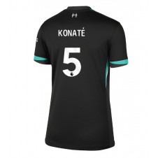 Liverpool Ibrahima Konate #5 Bortedrakt Kvinner 2024-25 Kortermet